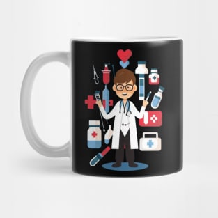 Happy doctor day for only doctor's Mug